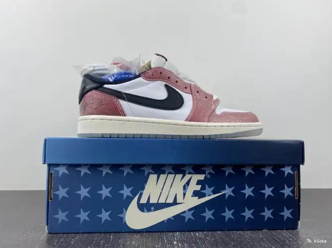Rep TBK ROOM LOW TROPHY FN0432-017 OG 1 'RED JORDAN AIR BLACK' X 0603